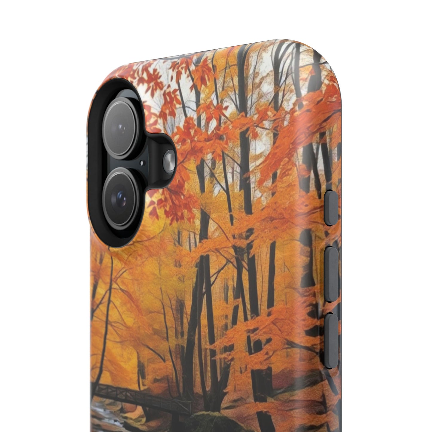 Phone Cases - Whispers of Autumn's Flow by Chaia Malana