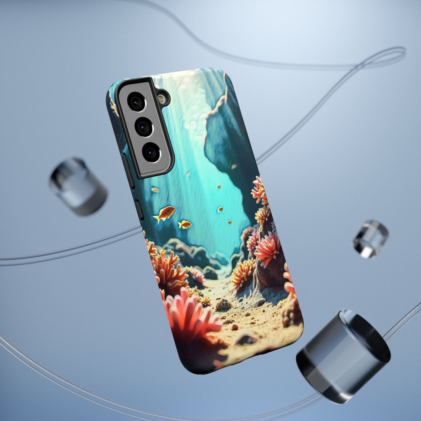 Phone Cases - &quot;Hidden Oasis&quot; Original Artwork Chaia Malana Beach