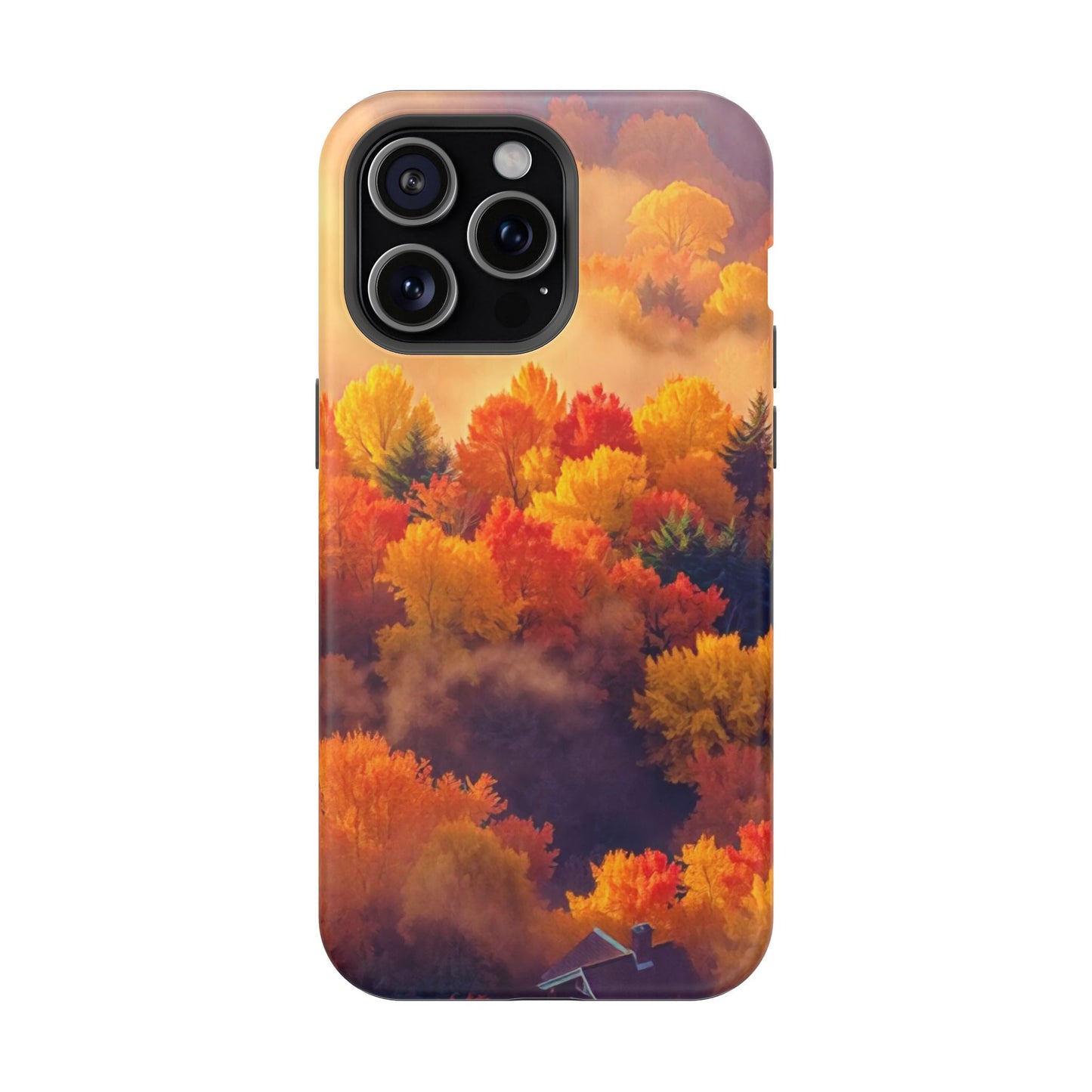 Phone Cases - Autumn Tree Landscape Scenery Impact-Resistant Cover