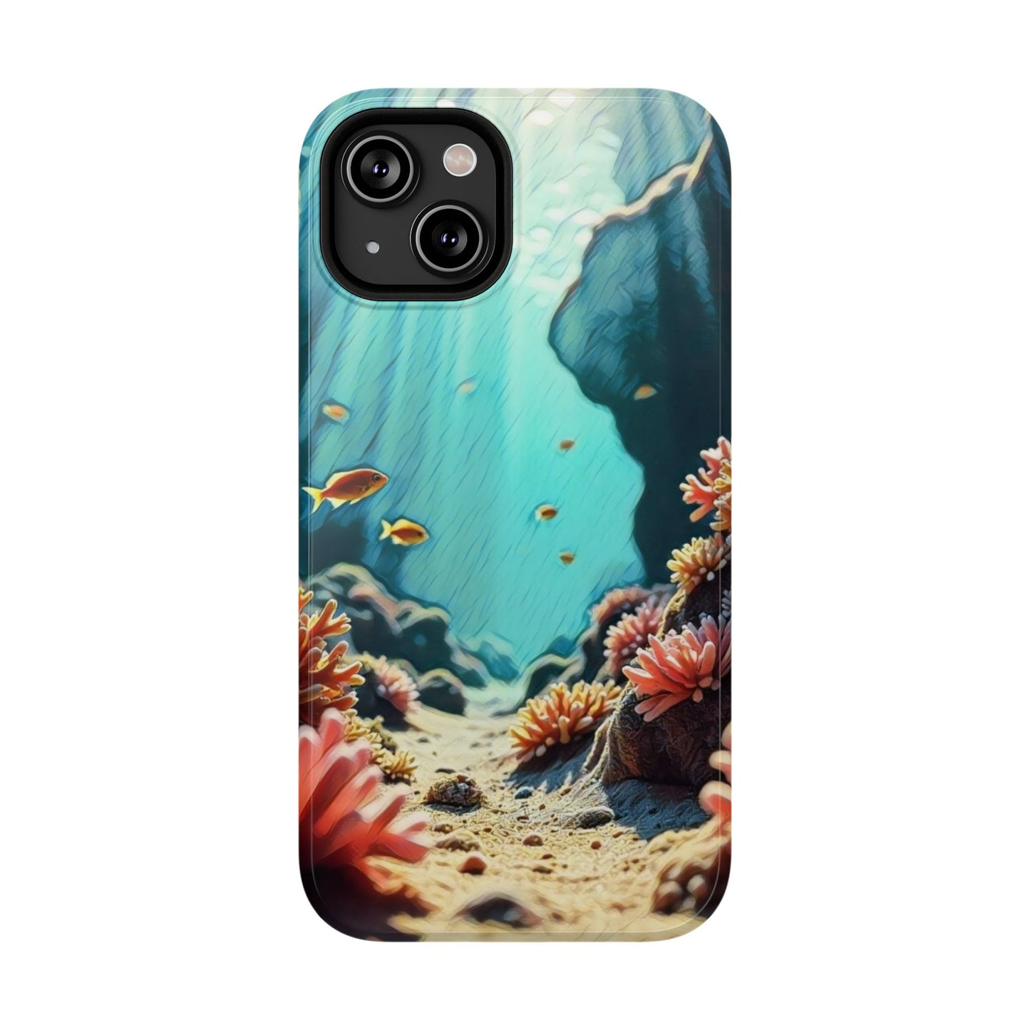 Phone Cases - &quot;Hidden Oasis&quot; Original Artwork Chaia Malana Beach