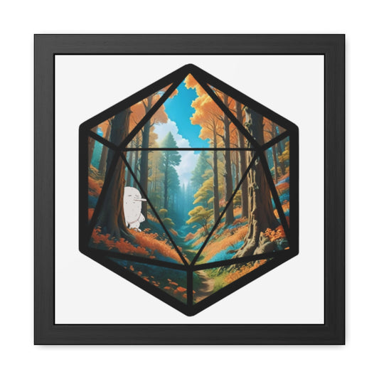 Fantasy Poster - Trylla's Enchanted Path Framed Poster