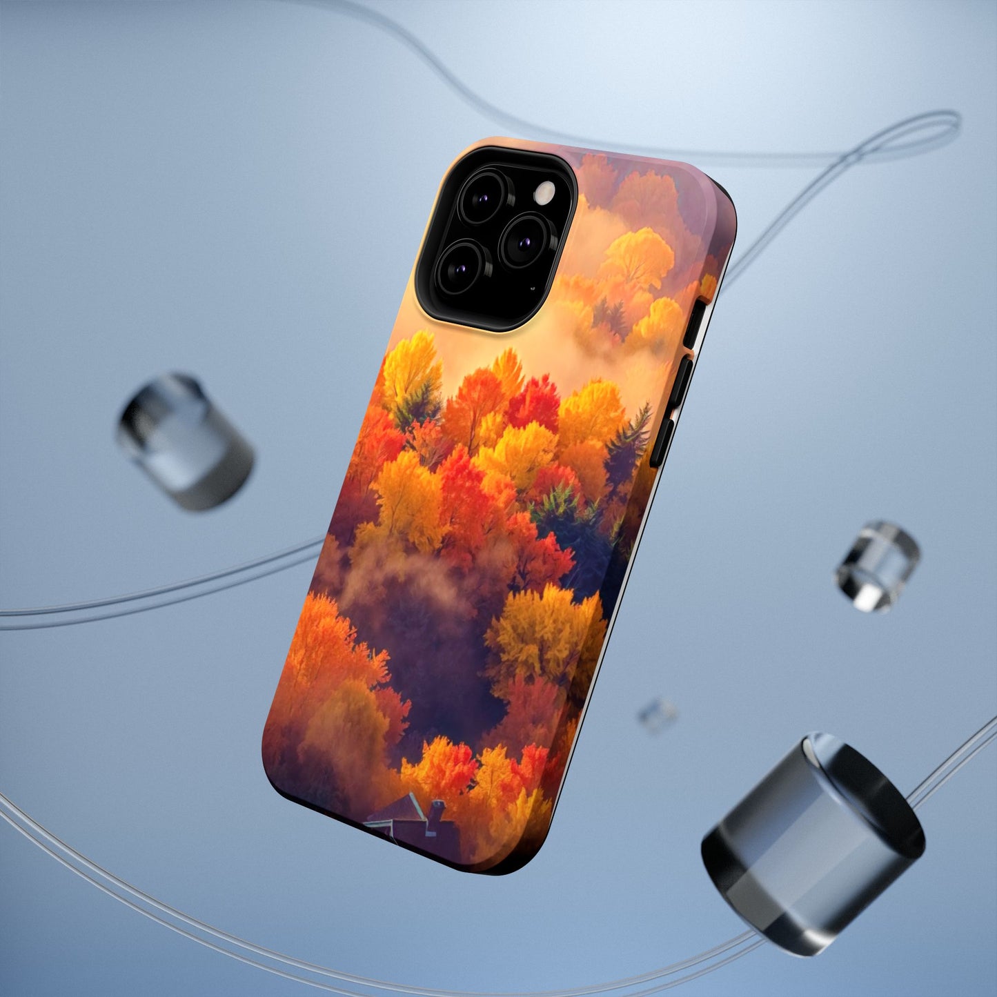 Phone Cases - Autumn Tree Landscape Scenery Impact-Resistant Cover