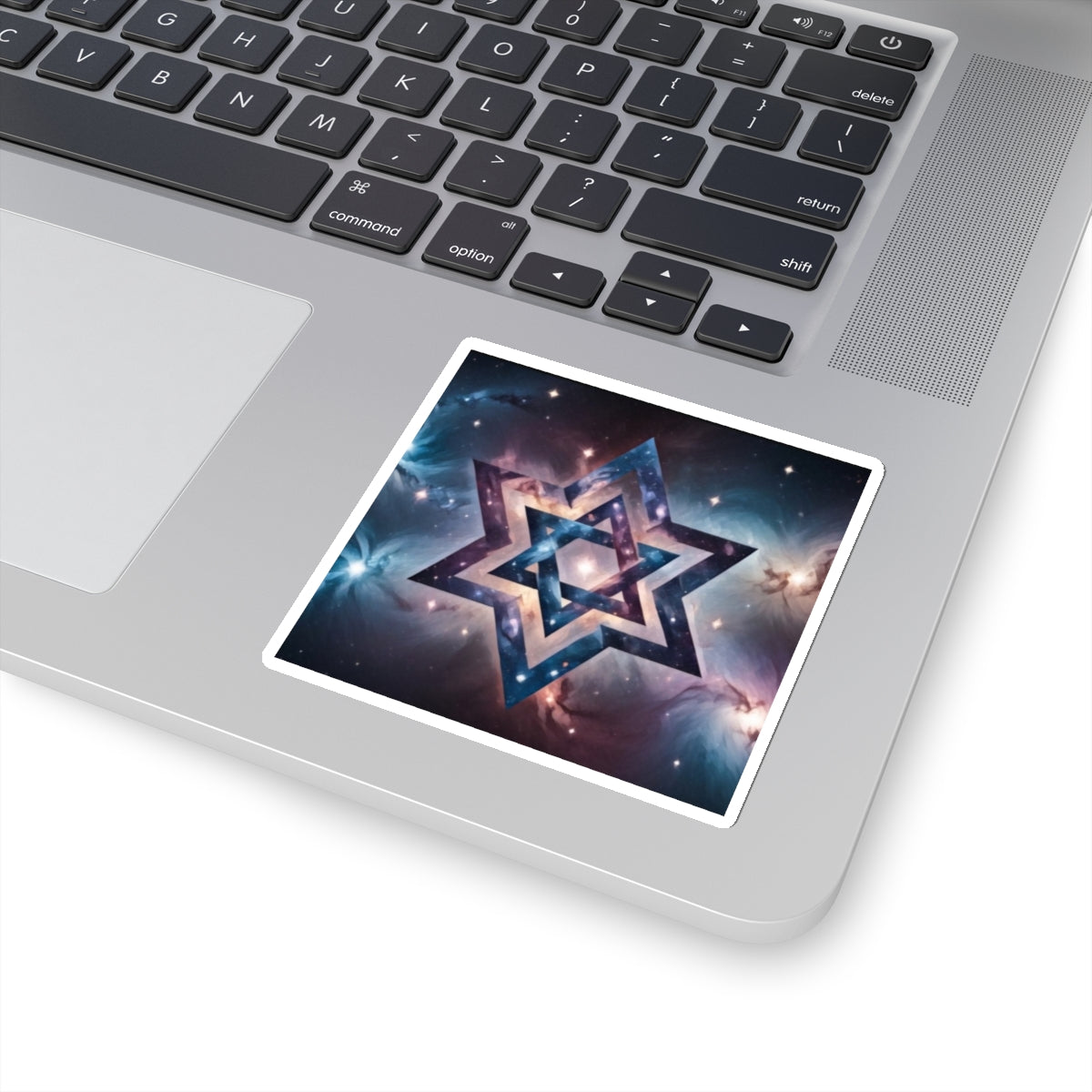 Sticker - Cosmic Star of David Art Print