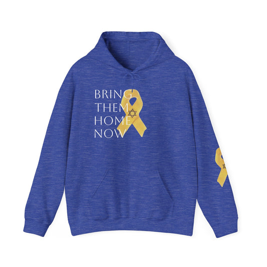 Hooded Sweatshirt Yellow Ribbon Bring Them Home Now