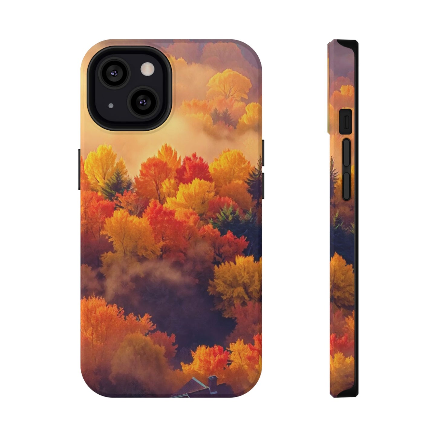 Phone Cases - Autumn Tree Landscape Scenery Impact-Resistant Cover