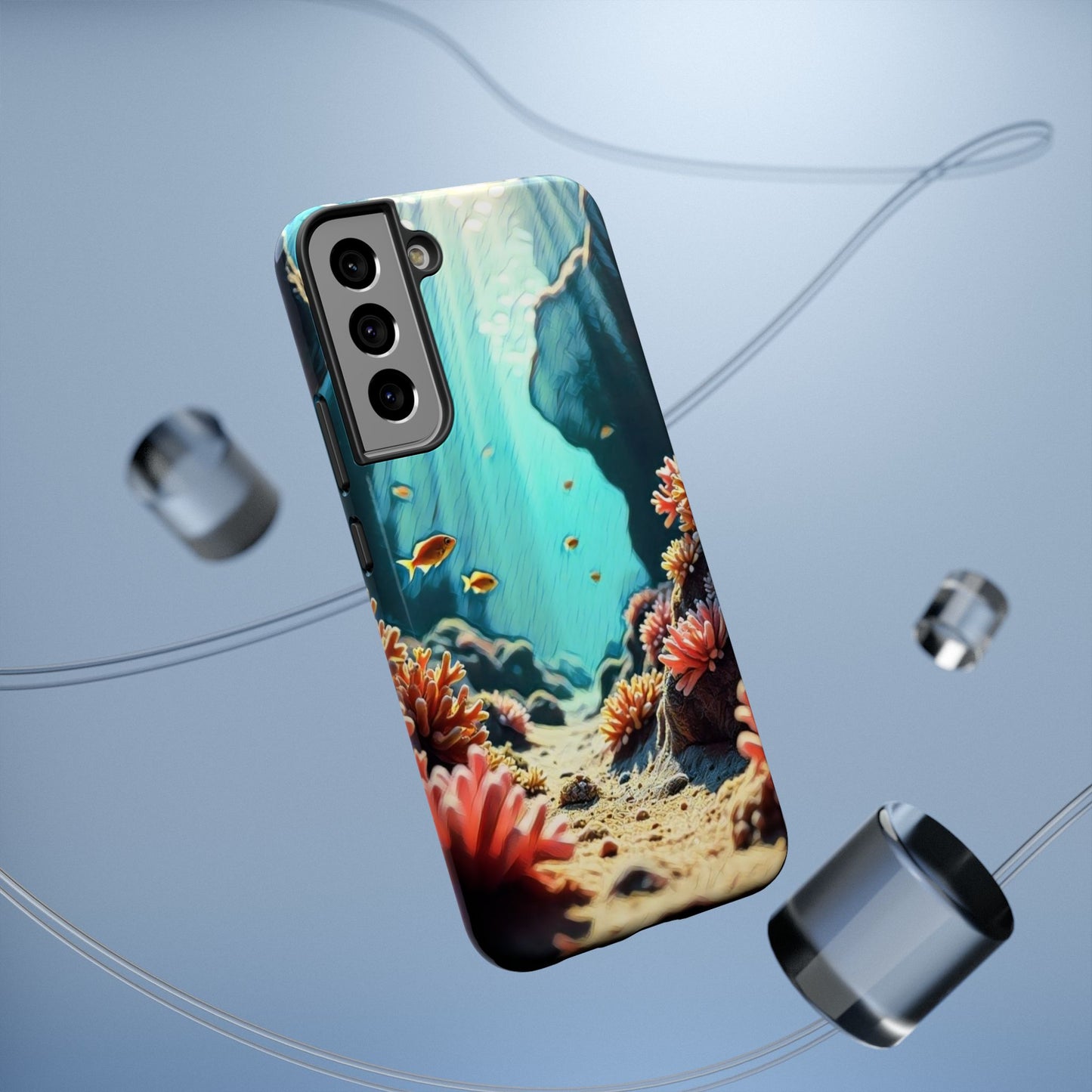 Phone Cases - &quot;Hidden Oasis&quot; Original Artwork Chaia Malana Beach