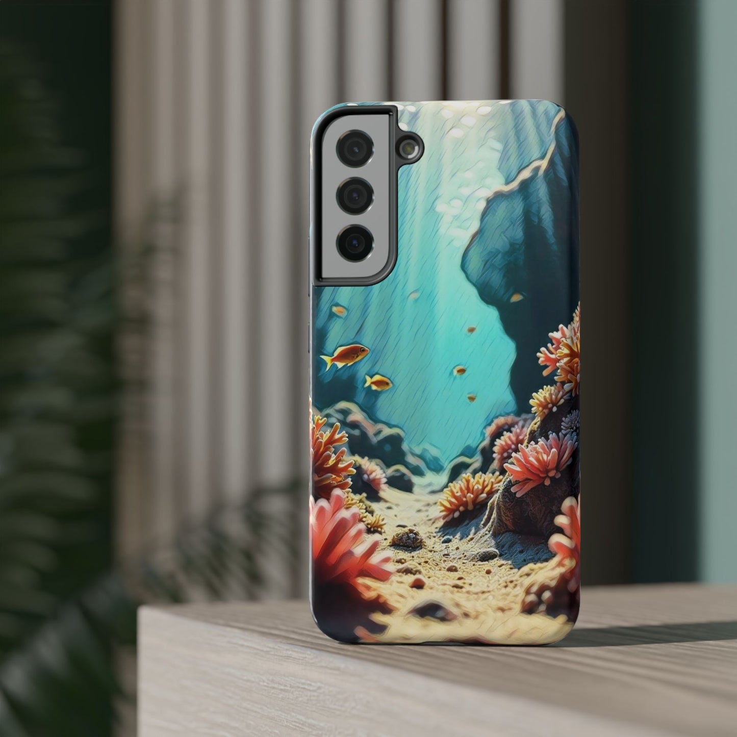 Phone Cases - &quot;Hidden Oasis&quot; Original Artwork Chaia Malana Beach