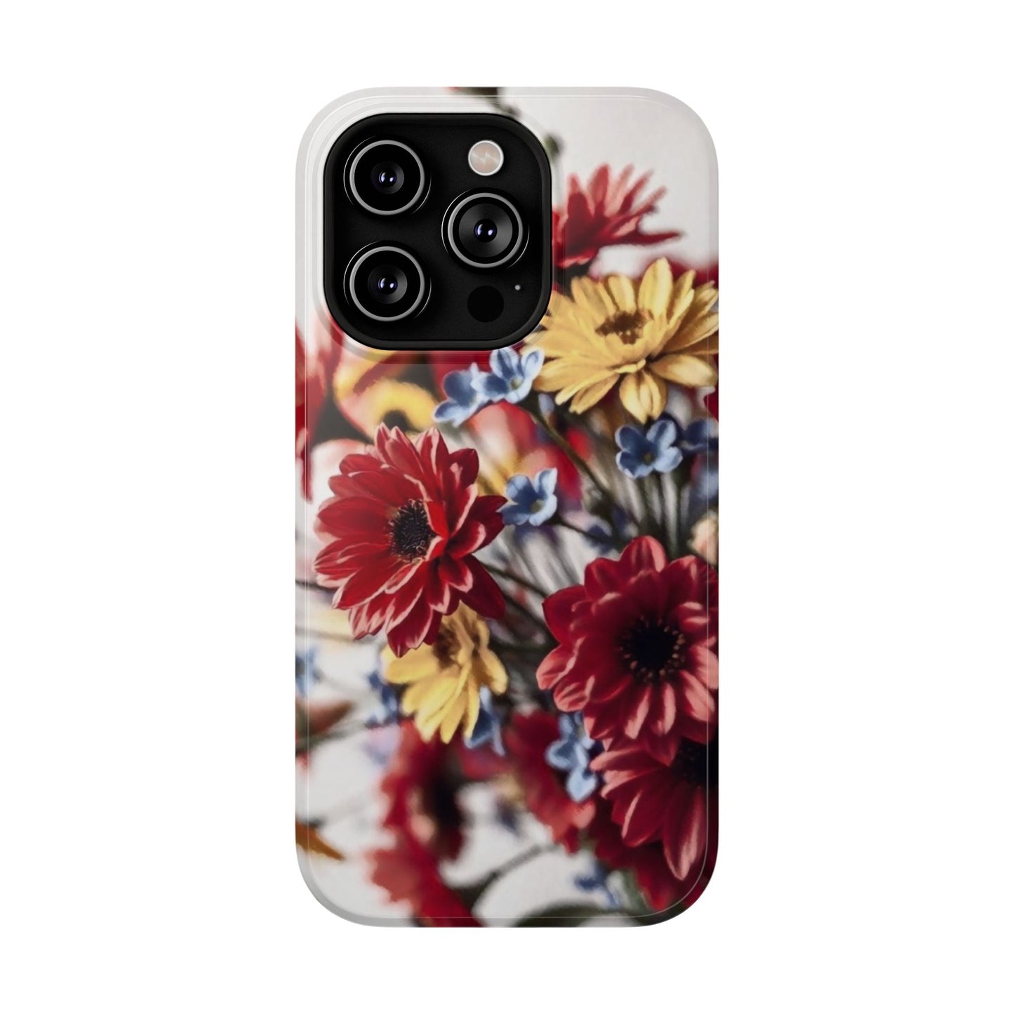 Phone Cases - Bouquet of Flowers Art Impact-Resistant Cover