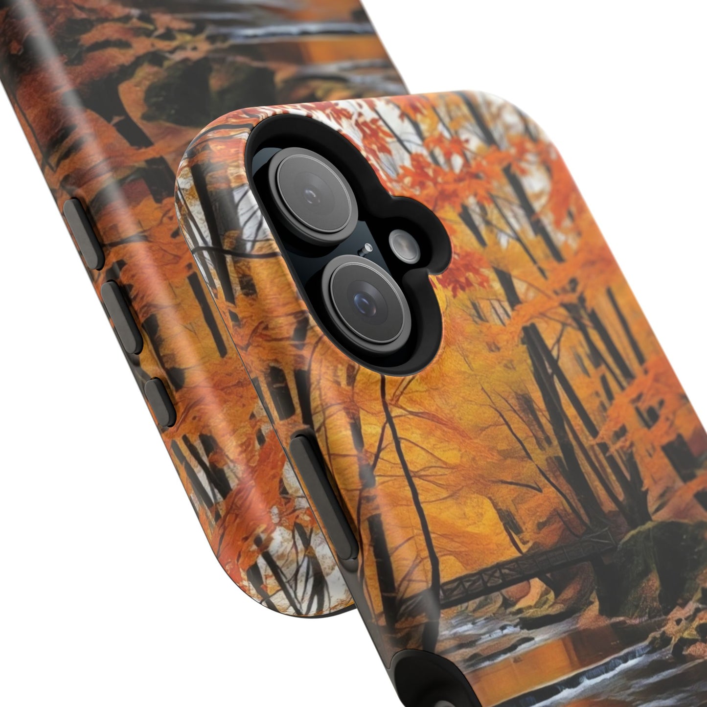 Phone Cases - Whispers of Autumn's Flow by Chaia Malana