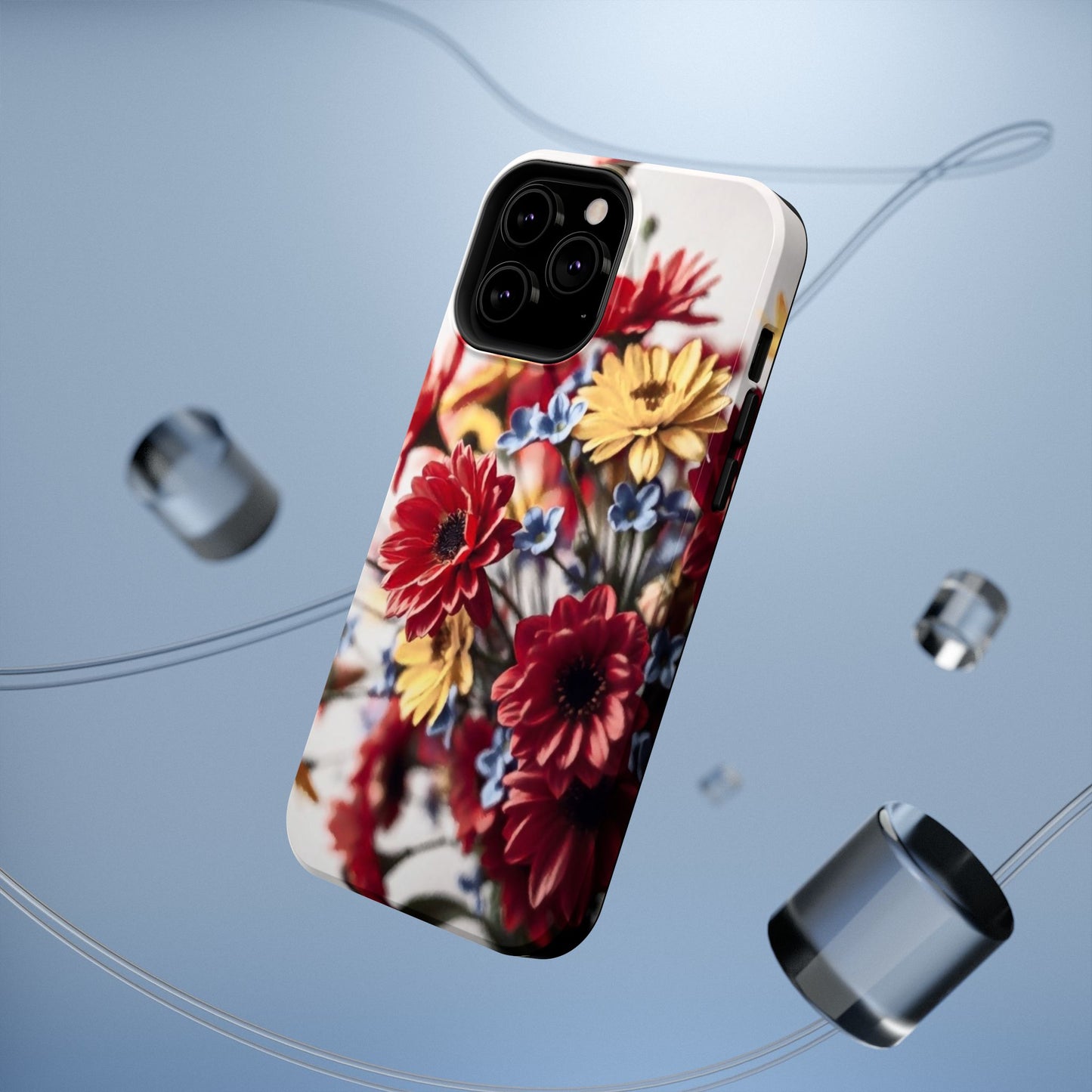 Phone Cases - Bouquet of Flowers Art Impact-Resistant Cover