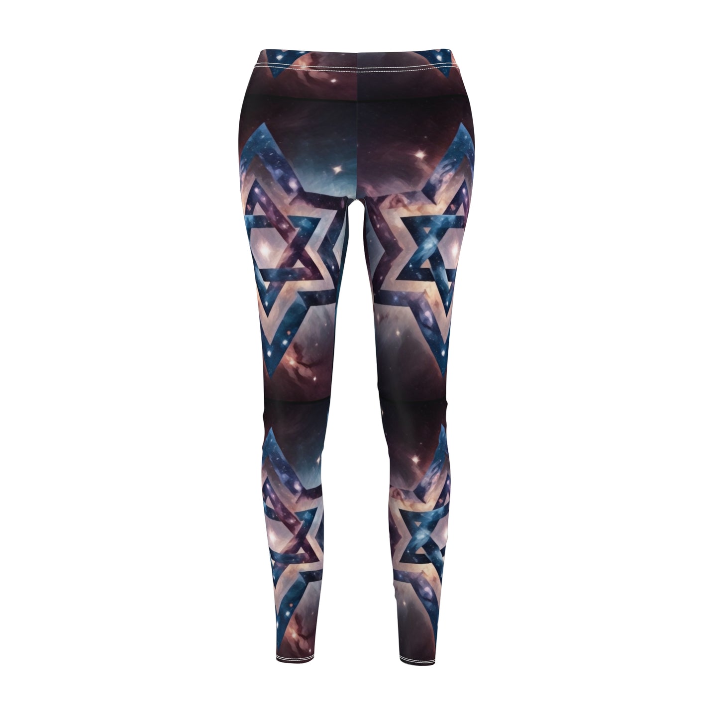 Leggings Cosmic Star of Unity Celestial Artwork Women's