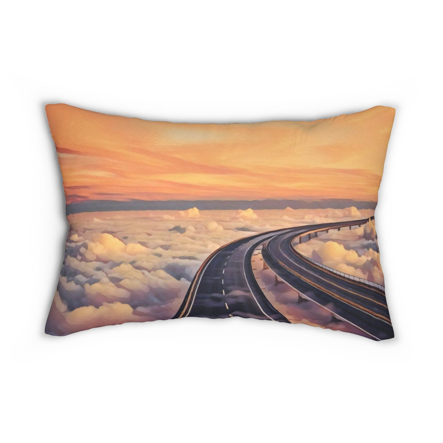 Lumbar Pillow - "Pathway to the Heavens" Art Print