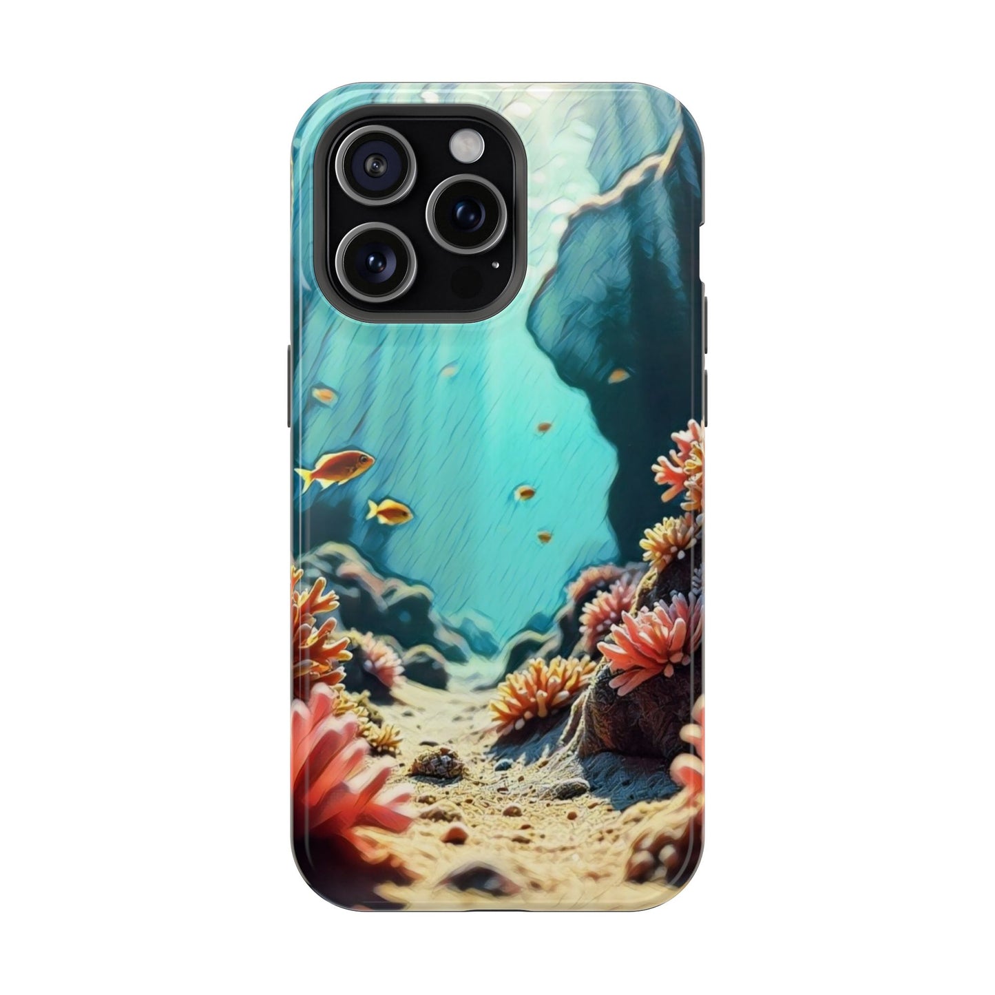 Phone Cases - &quot;Hidden Oasis&quot; Original Artwork Chaia Malana Beach