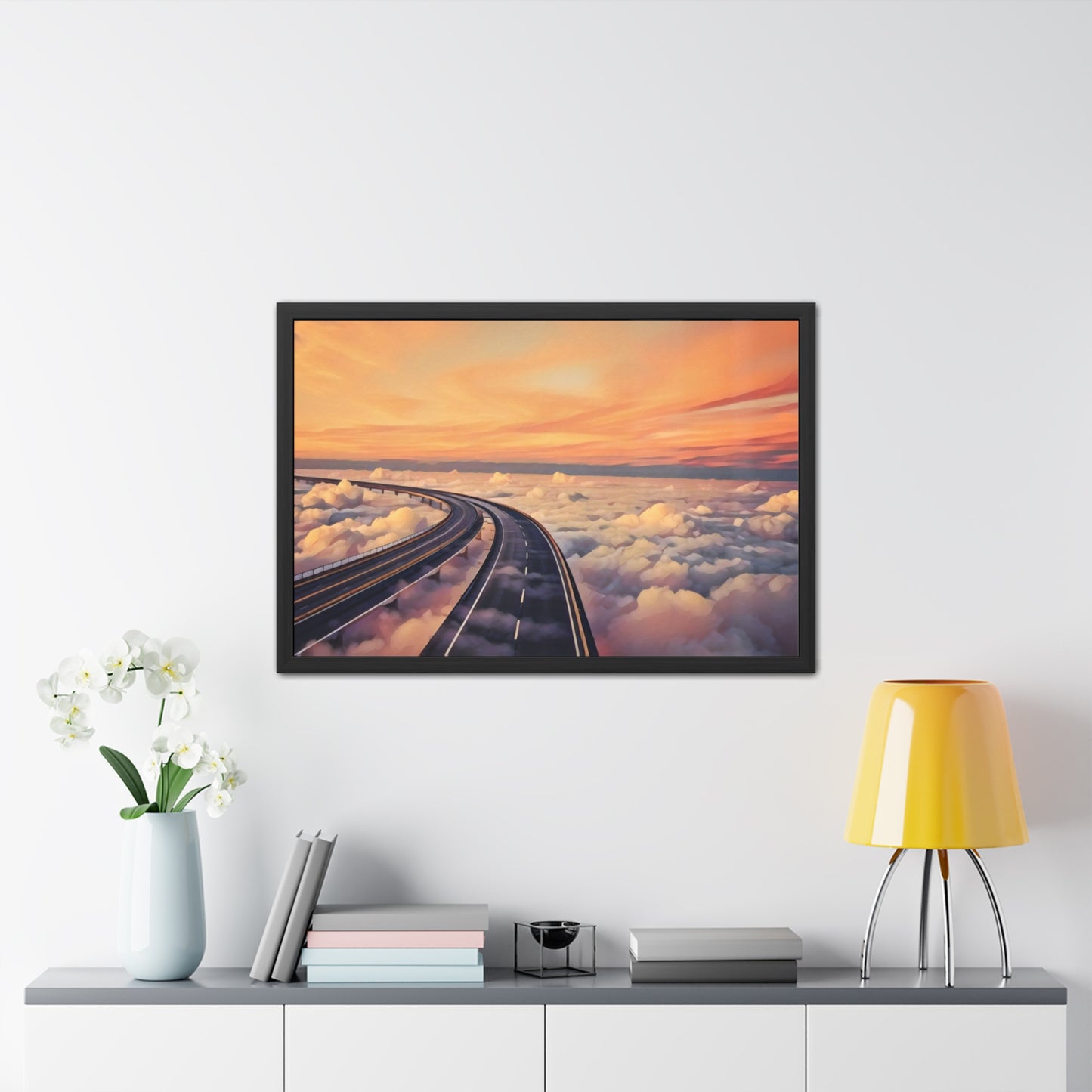 Artistic Framed Posters - Heavenly Pathway "Pathway to the Heavens" Chaia Malana