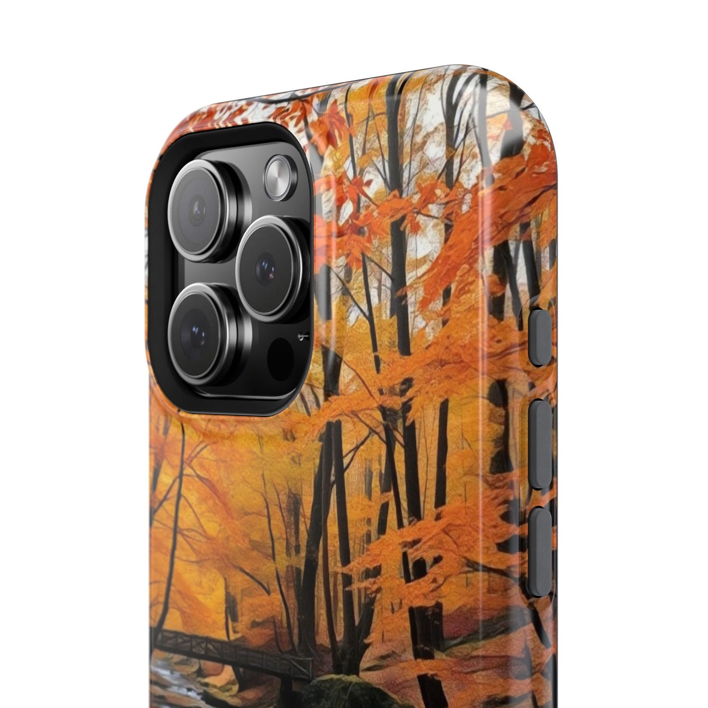 Phone Cases - Whispers of Autumn's Flow by Chaia Malana