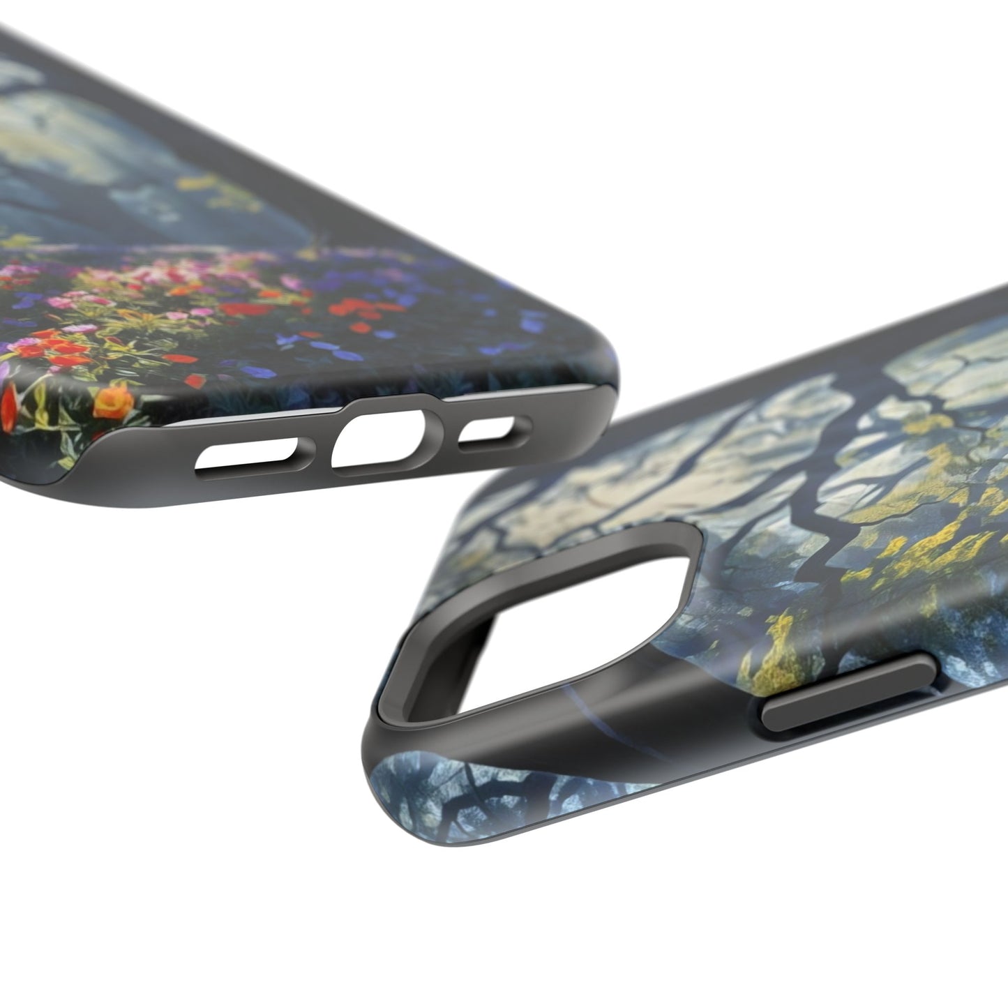 Phone Cases - Fantasy Woodland Scene Art Painting Design - "Enchanted Morning in the Woodland Grove"