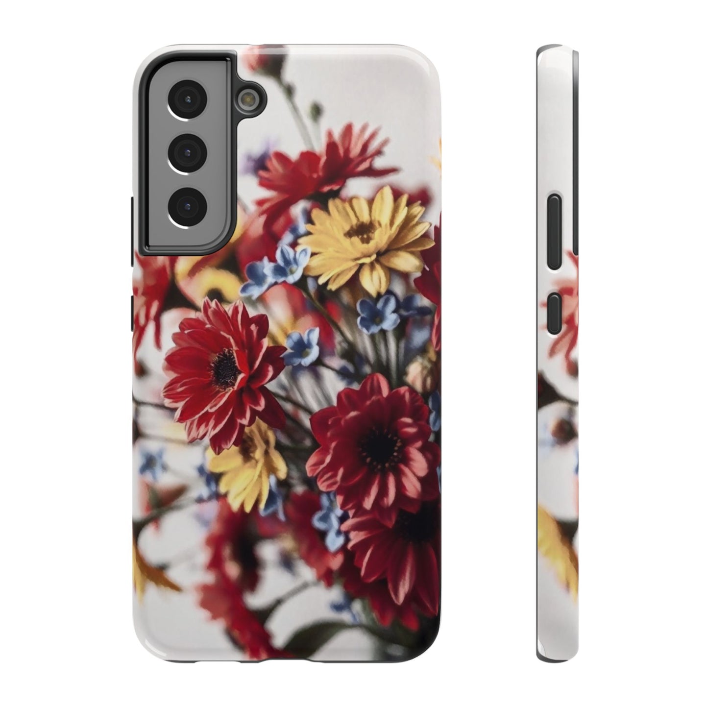 Phone Cases - Bouquet of Flowers Art Impact-Resistant Cover