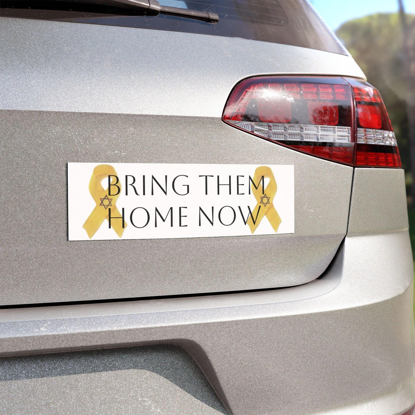 Car Magnets, Yellow Ribbon Bring Them Home Now "Unbroken Hope" Chaia Malana