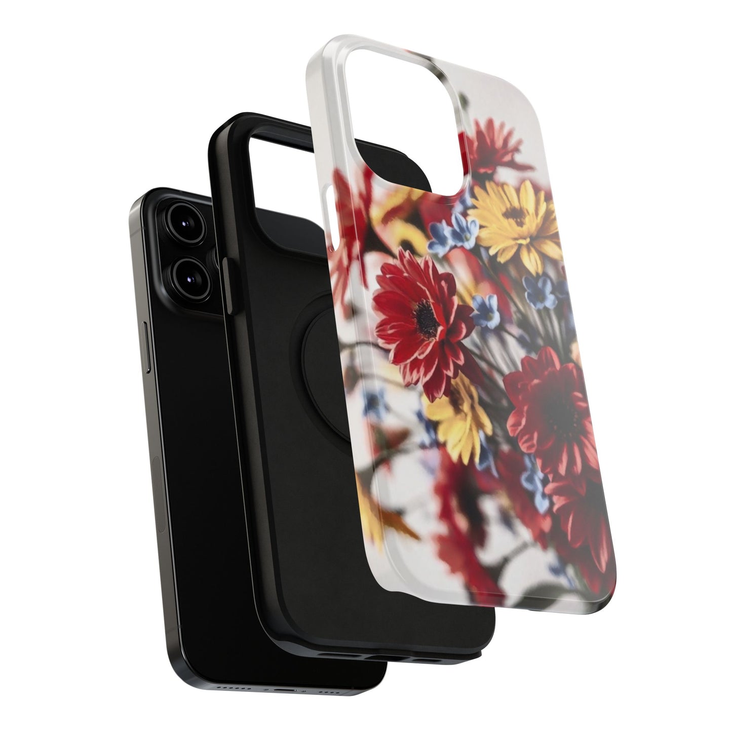 Phone Cases - Bouquet of Flowers Art Impact-Resistant Cover