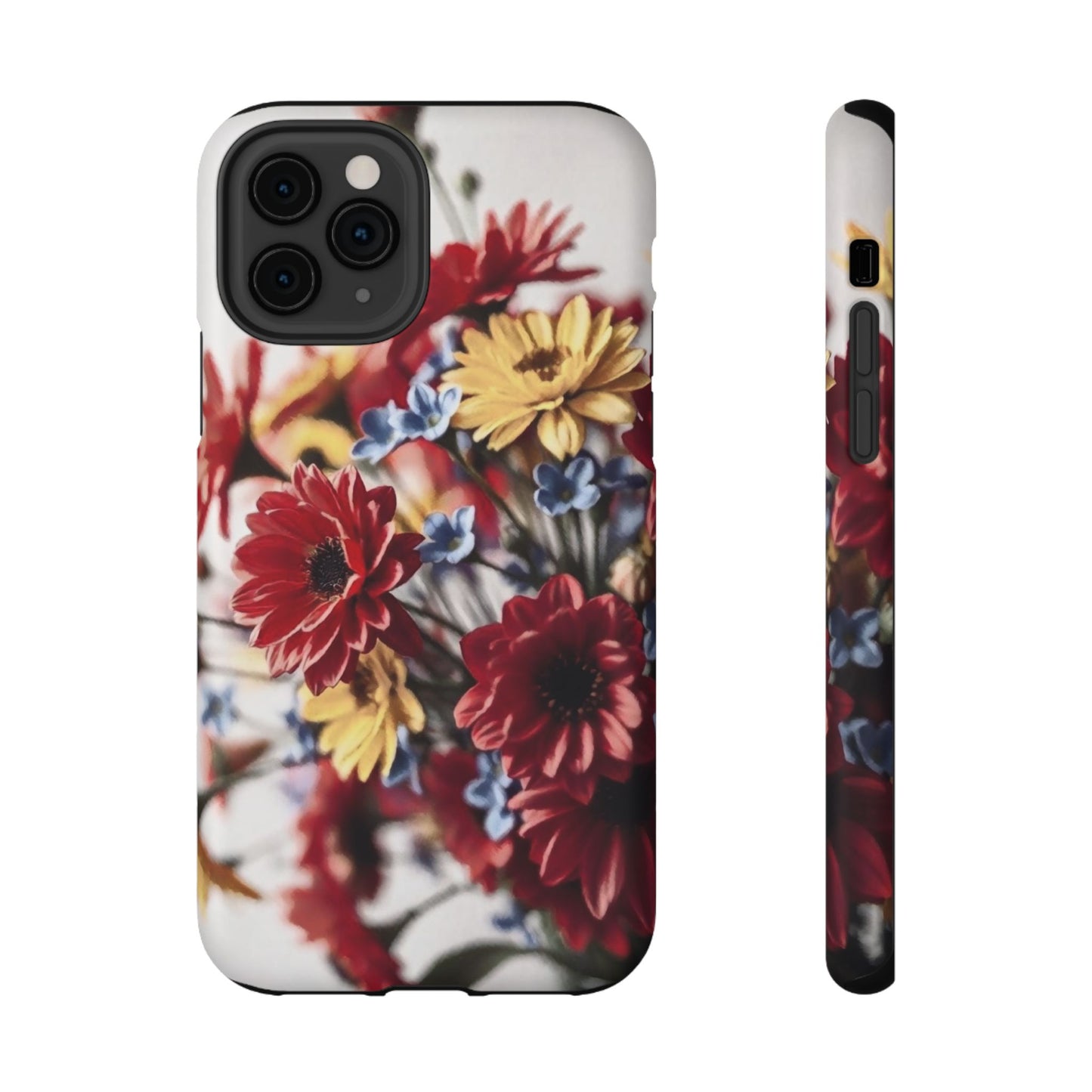 Phone Cases - Bouquet of Flowers Art Impact-Resistant Cover