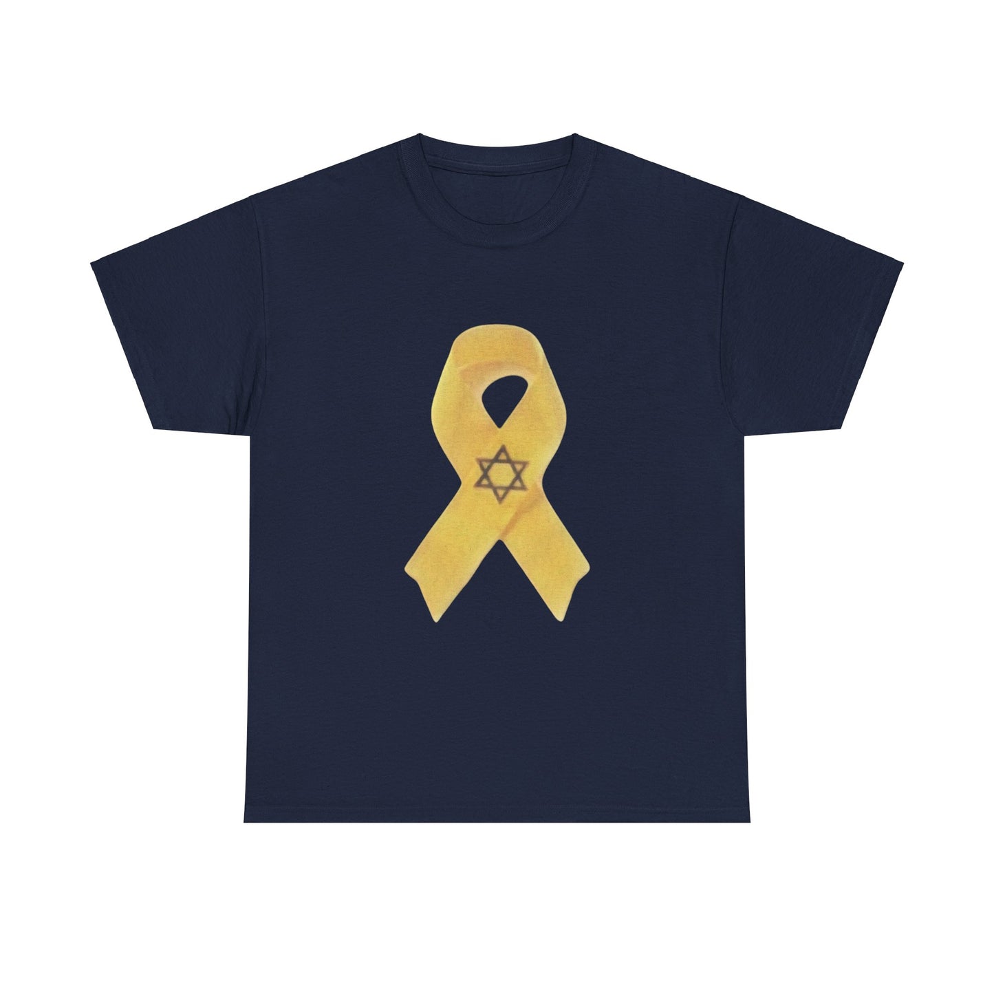 T-Shirt Yellow Awareness Ribbon Hostages Gaza Oct 7, 2023