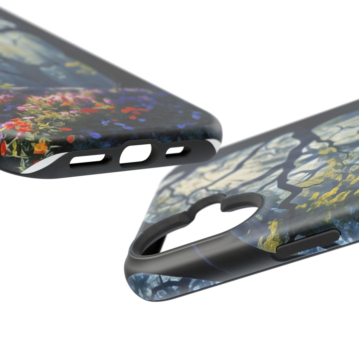 Phone Cases - Fantasy Woodland Scene Art Painting Design - "Enchanted Morning in the Woodland Grove"