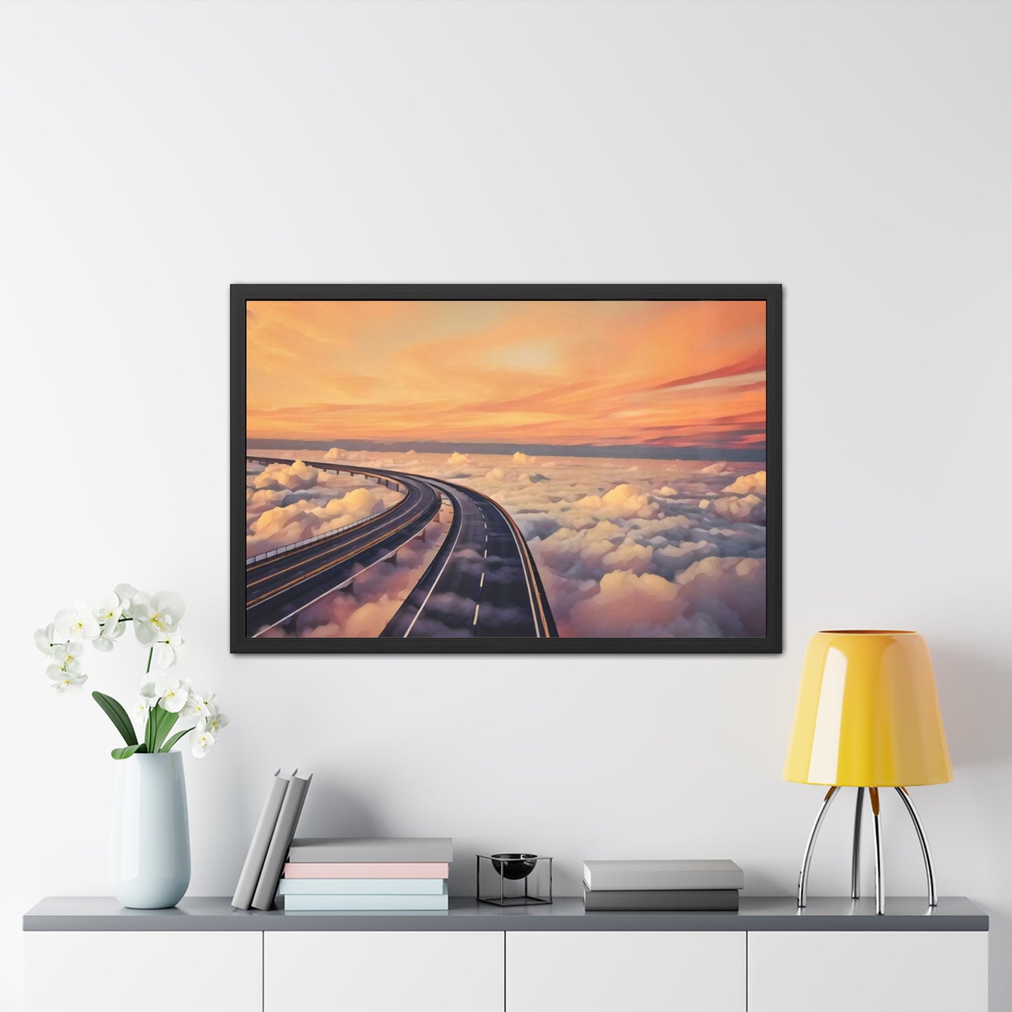 Artistic Framed Posters - Heavenly Pathway "Pathway to the Heavens" Chaia Malana