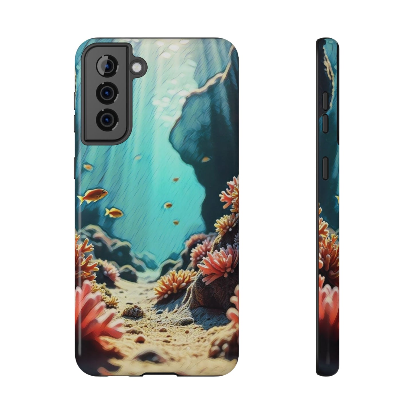 Phone Cases - &quot;Hidden Oasis&quot; Original Artwork Chaia Malana Beach