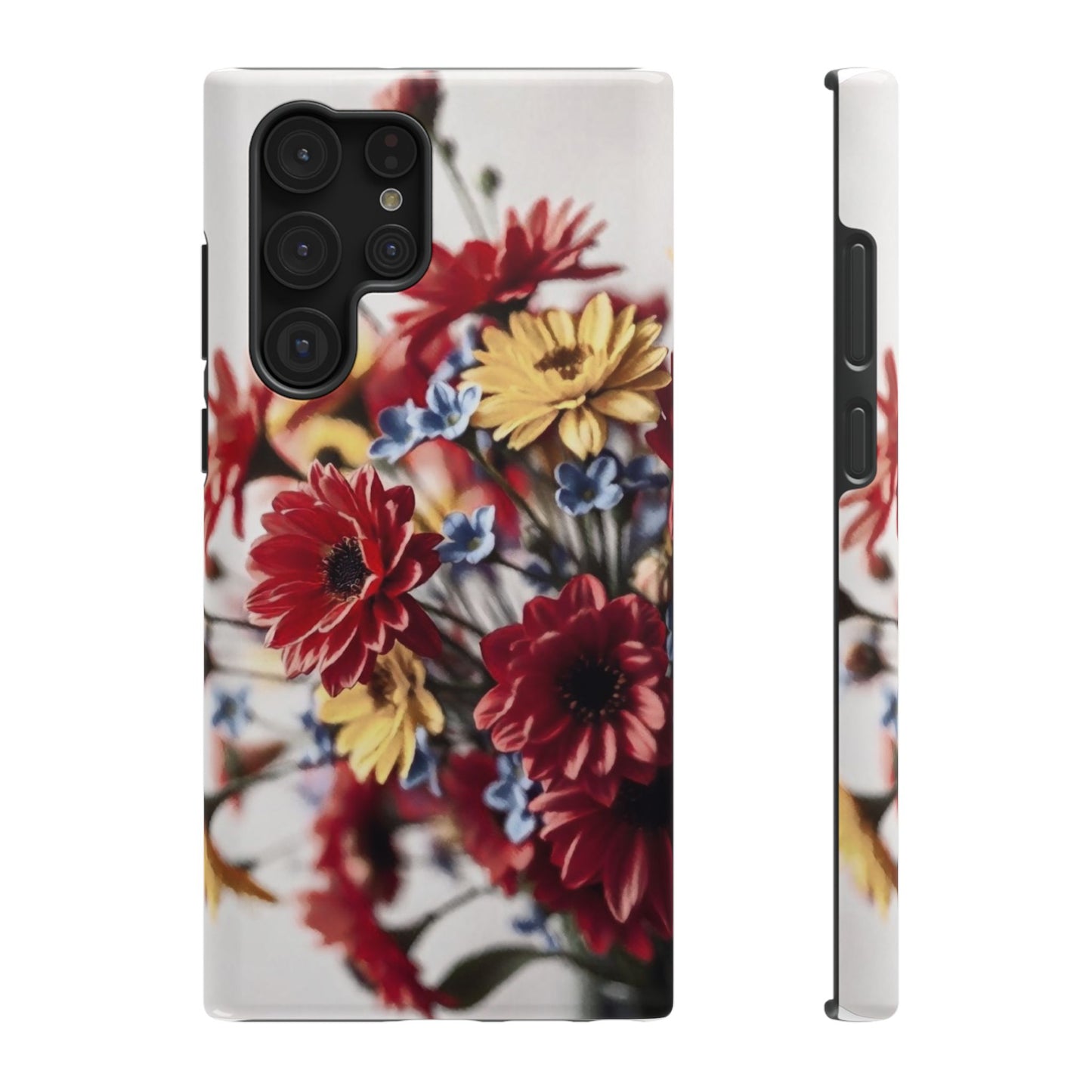 Phone Cases - Bouquet of Flowers Art Impact-Resistant Cover