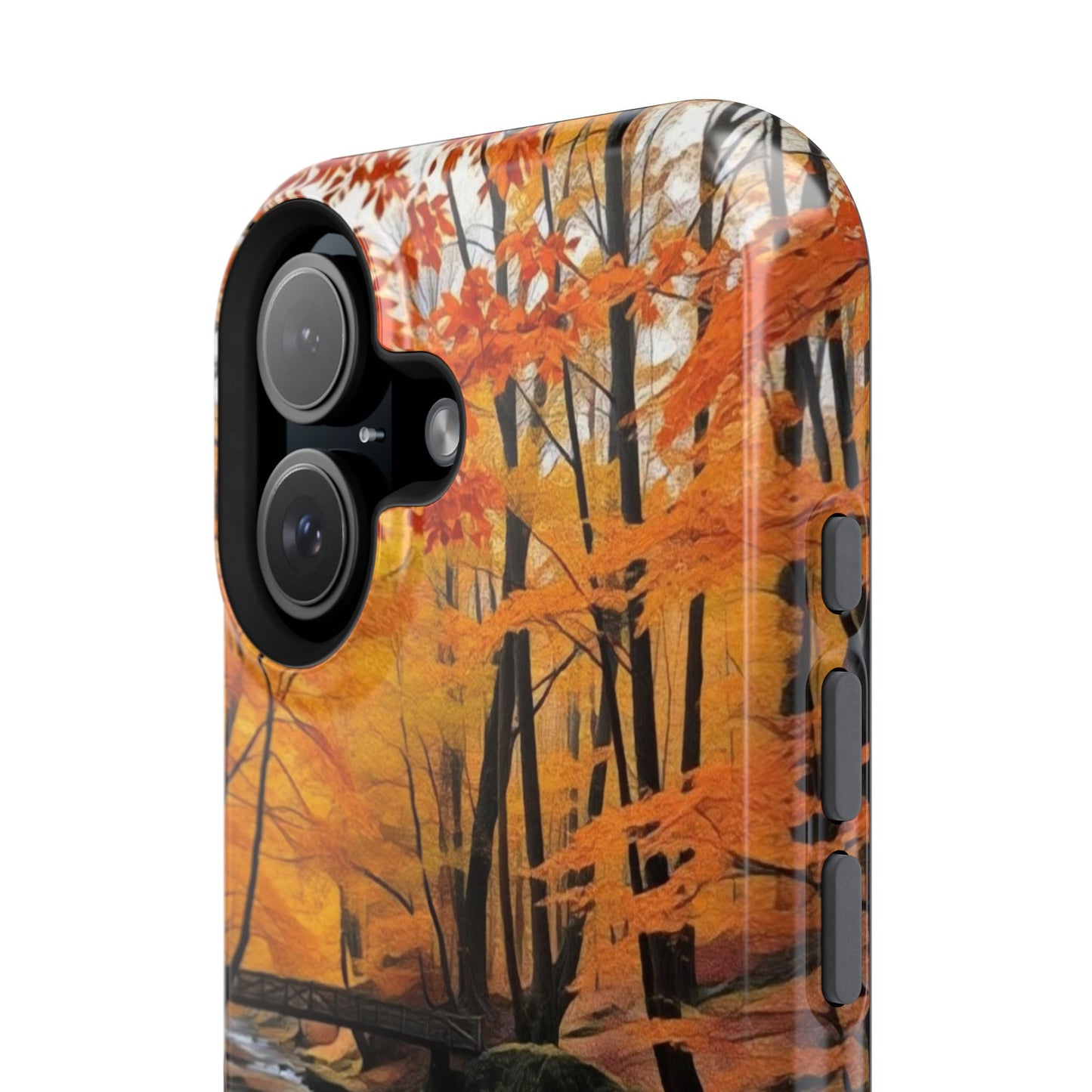 Phone Cases - Whispers of Autumn's Flow by Chaia Malana