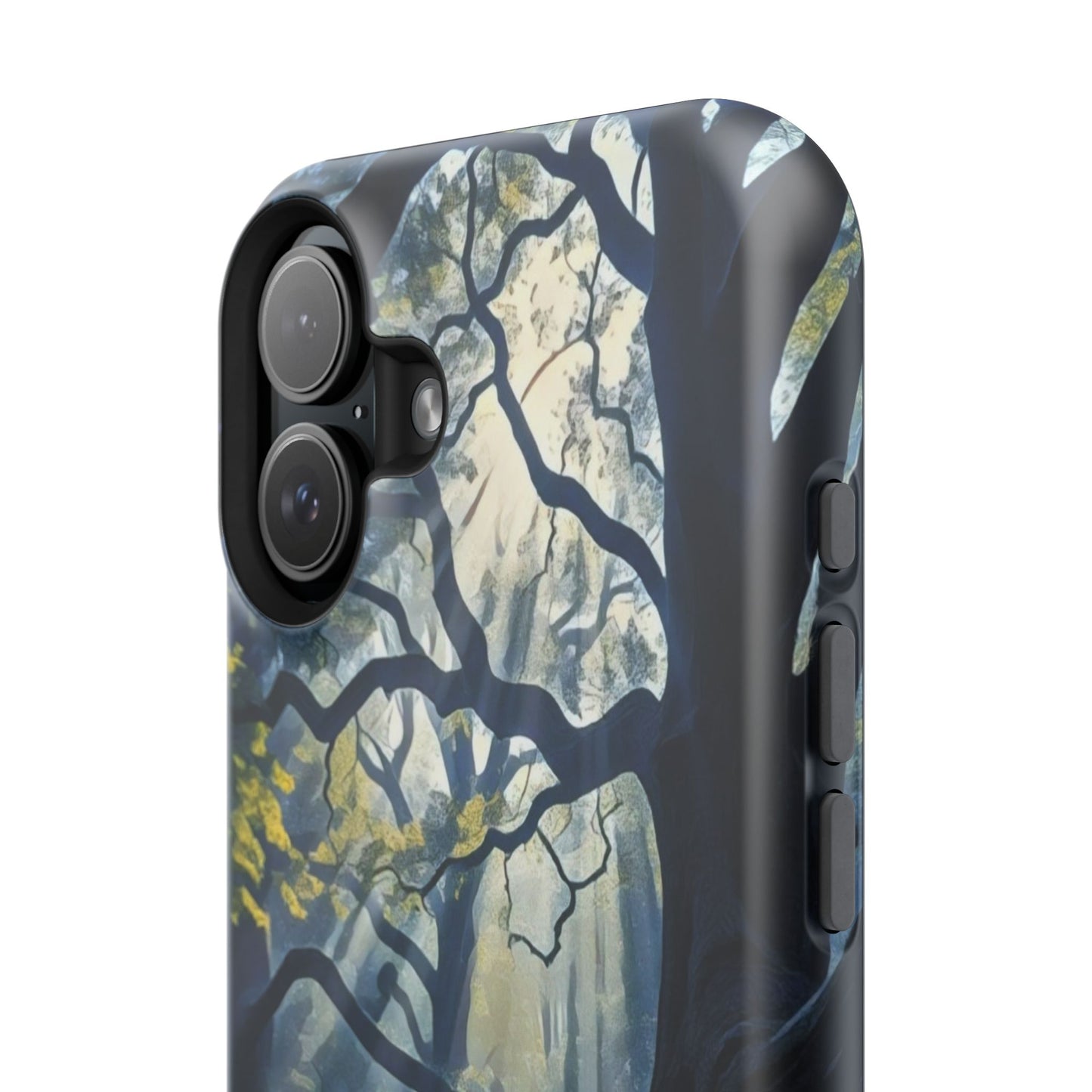 Phone Cases - Fantasy Woodland Scene Art Painting Design - "Enchanted Morning in the Woodland Grove"