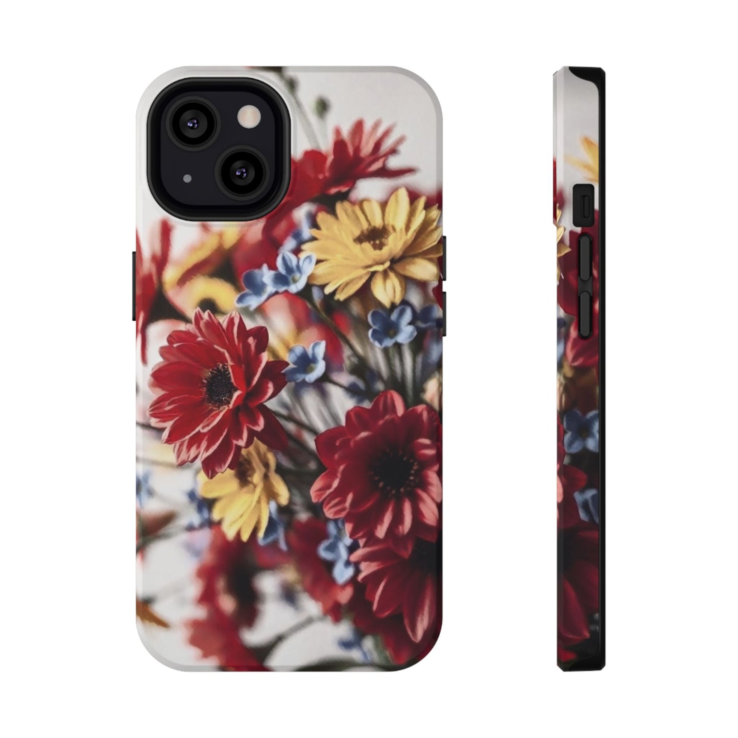 Phone Cases - Bouquet of Flowers Art Impact-Resistant Cover