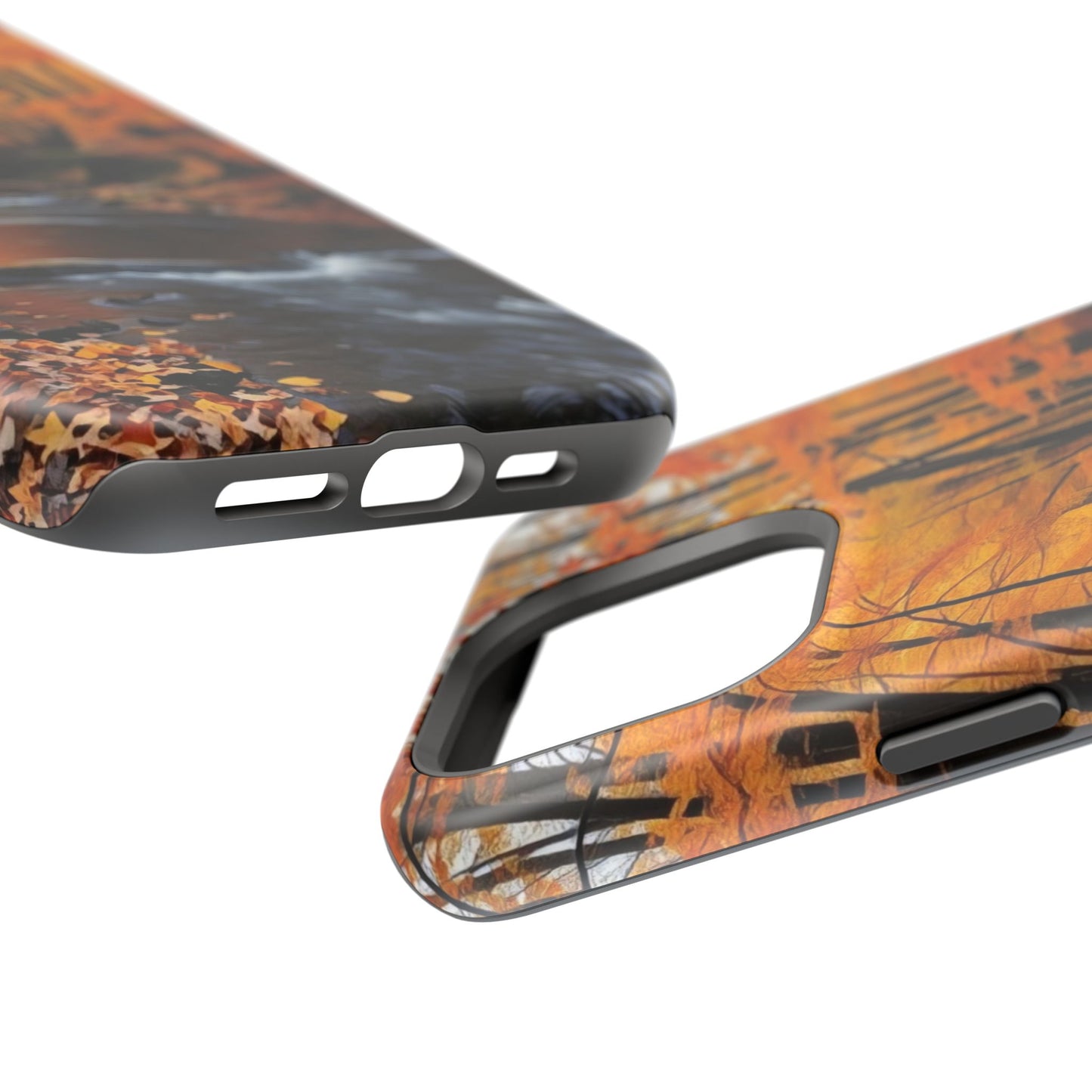 Phone Cases - Whispers of Autumn's Flow by Chaia Malana