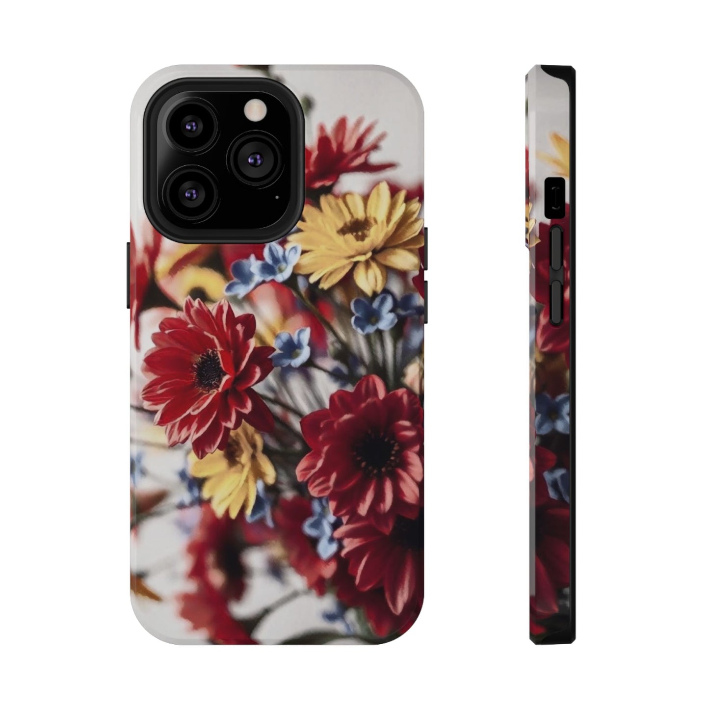 Phone Cases - Bouquet of Flowers Art Impact-Resistant Cover