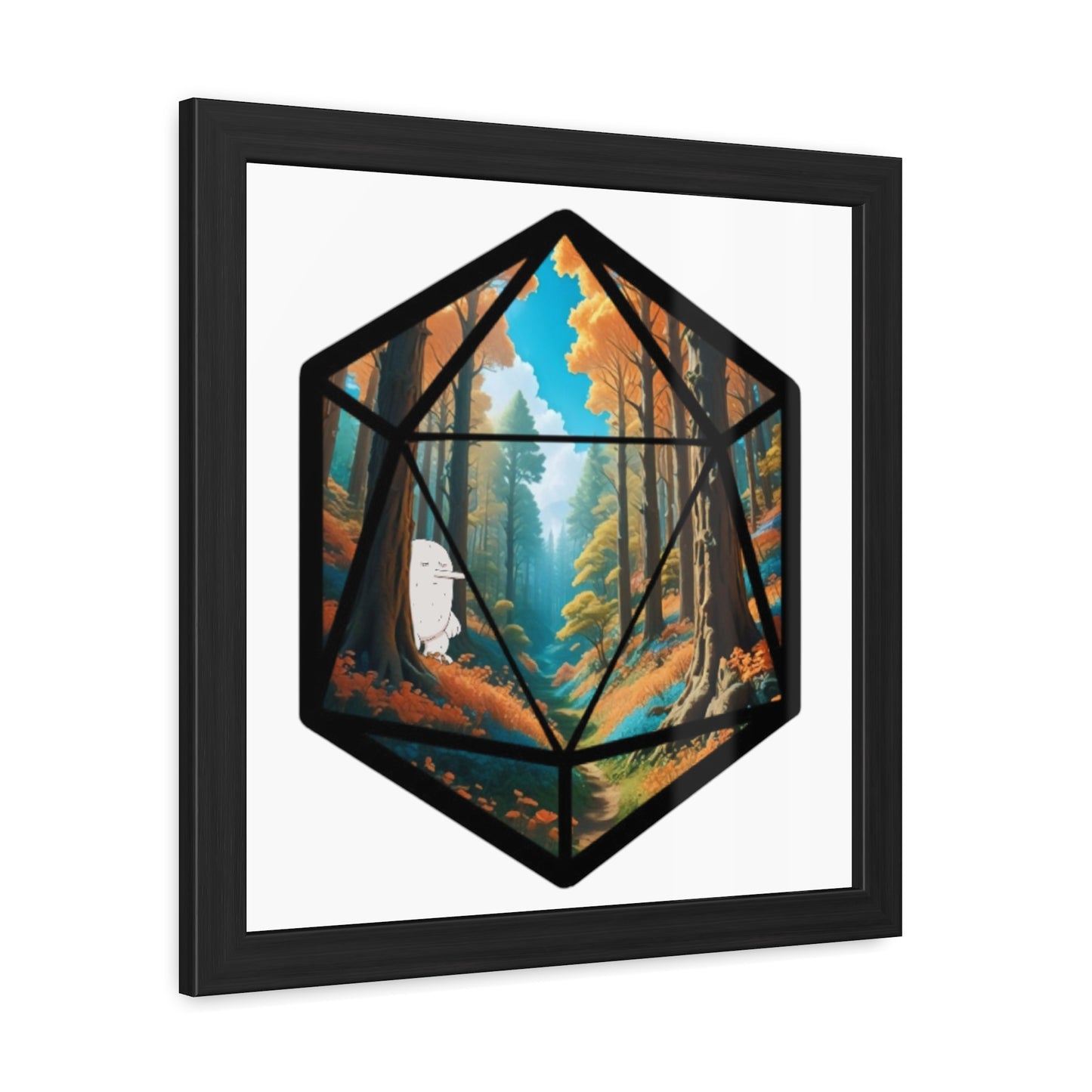 Fantasy Poster - Trylla's Enchanted Path Framed Poster