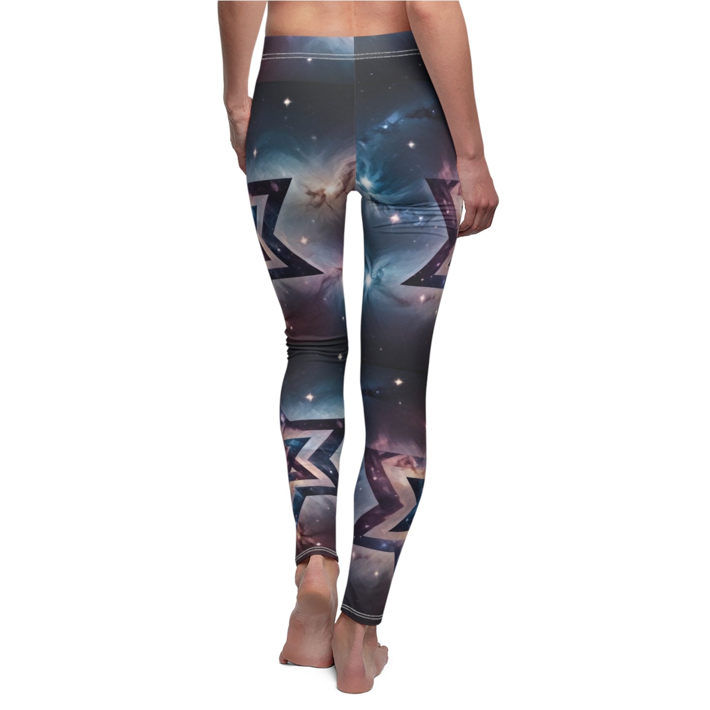 Leggings Cosmic Star of Unity Celestial Artwork Women's