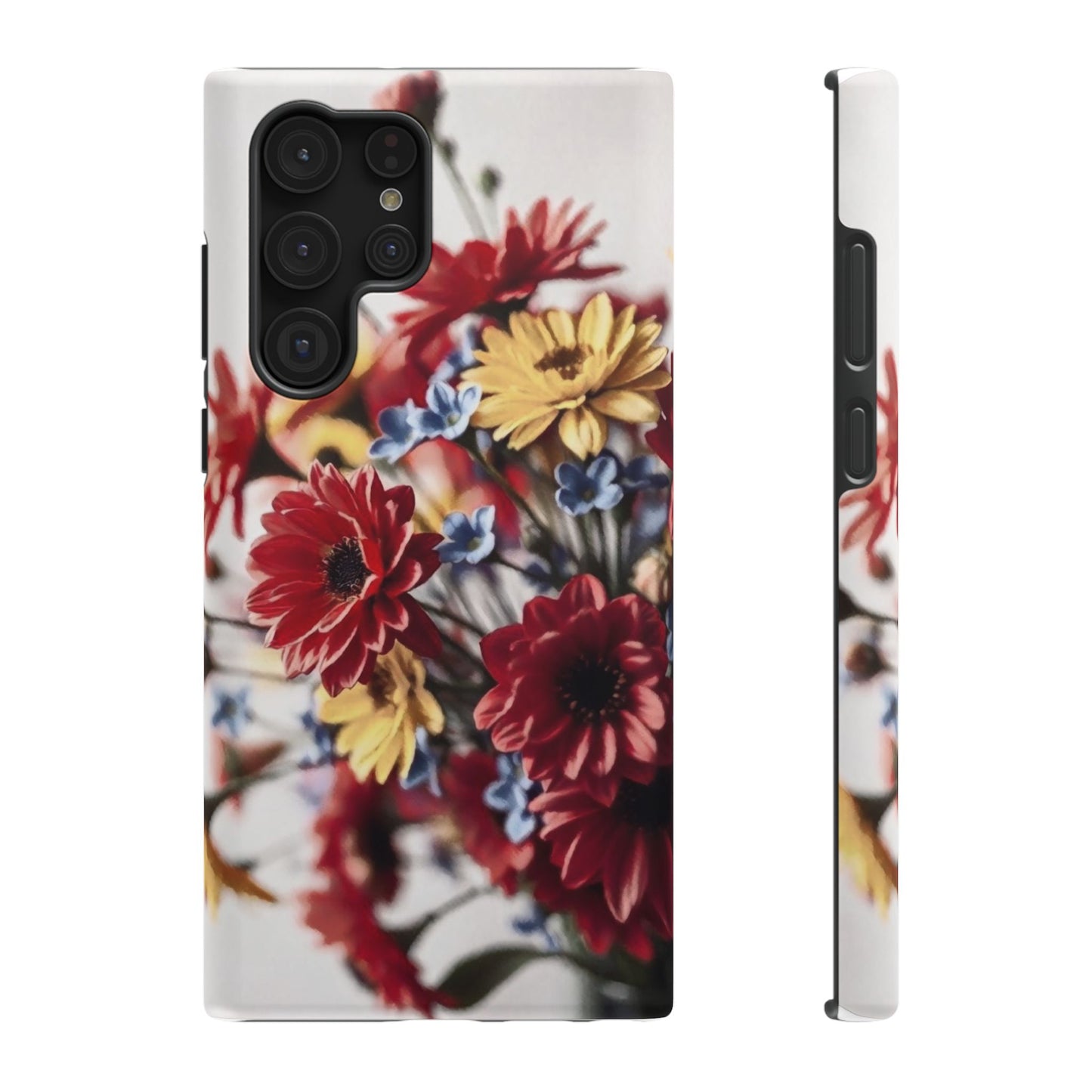 Phone Cases - Bouquet of Flowers Art Impact-Resistant Cover