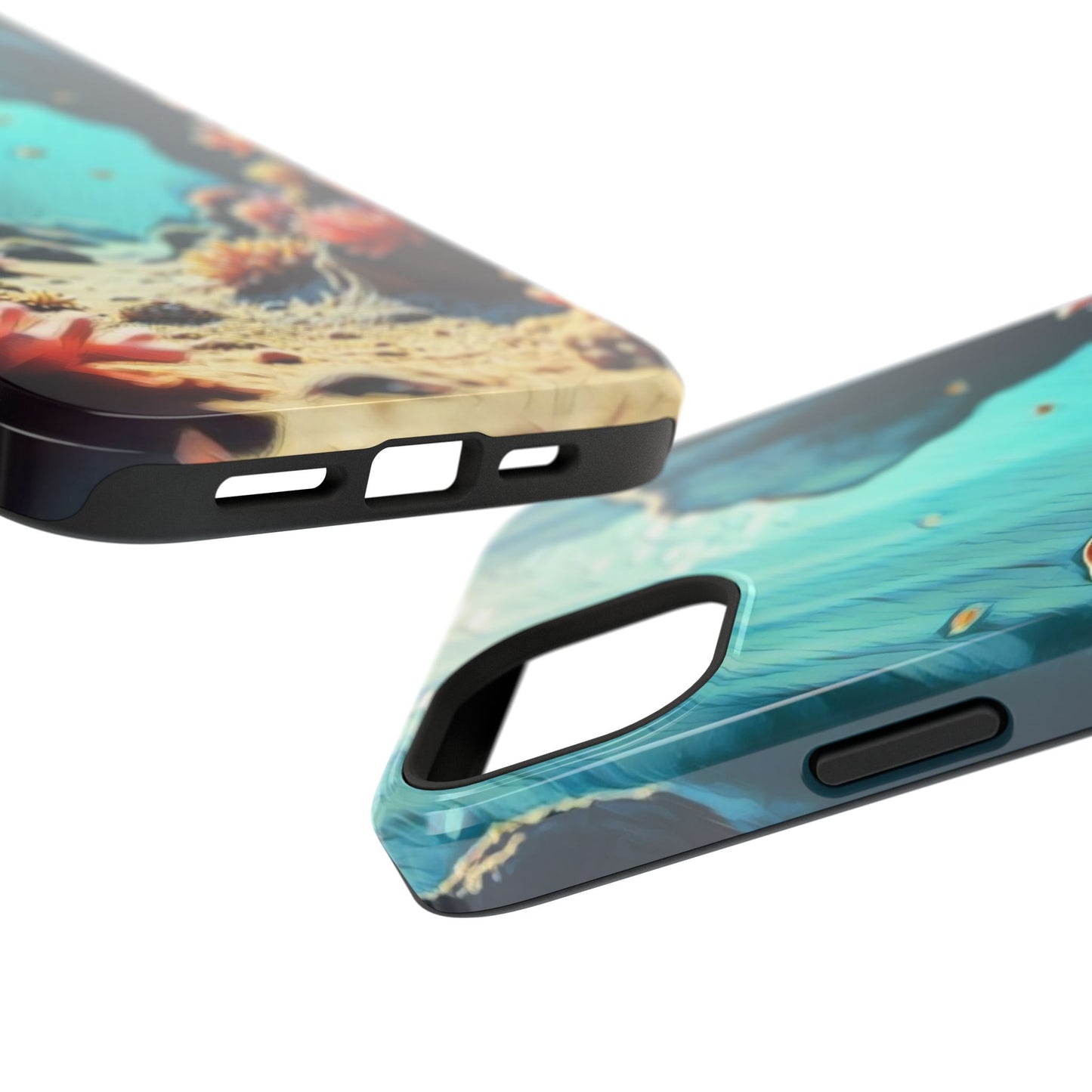 Phone Cases - &quot;Hidden Oasis&quot; Original Artwork Chaia Malana Beach