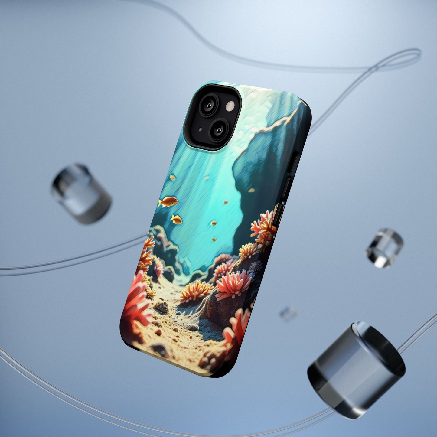 Phone Cases - &quot;Hidden Oasis&quot; Original Artwork Chaia Malana Beach