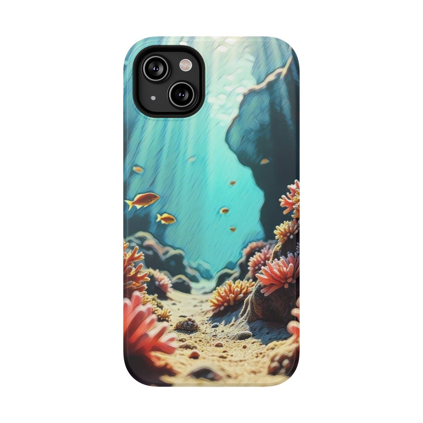 Phone Cases - &quot;Hidden Oasis&quot; Original Artwork Chaia Malana Beach