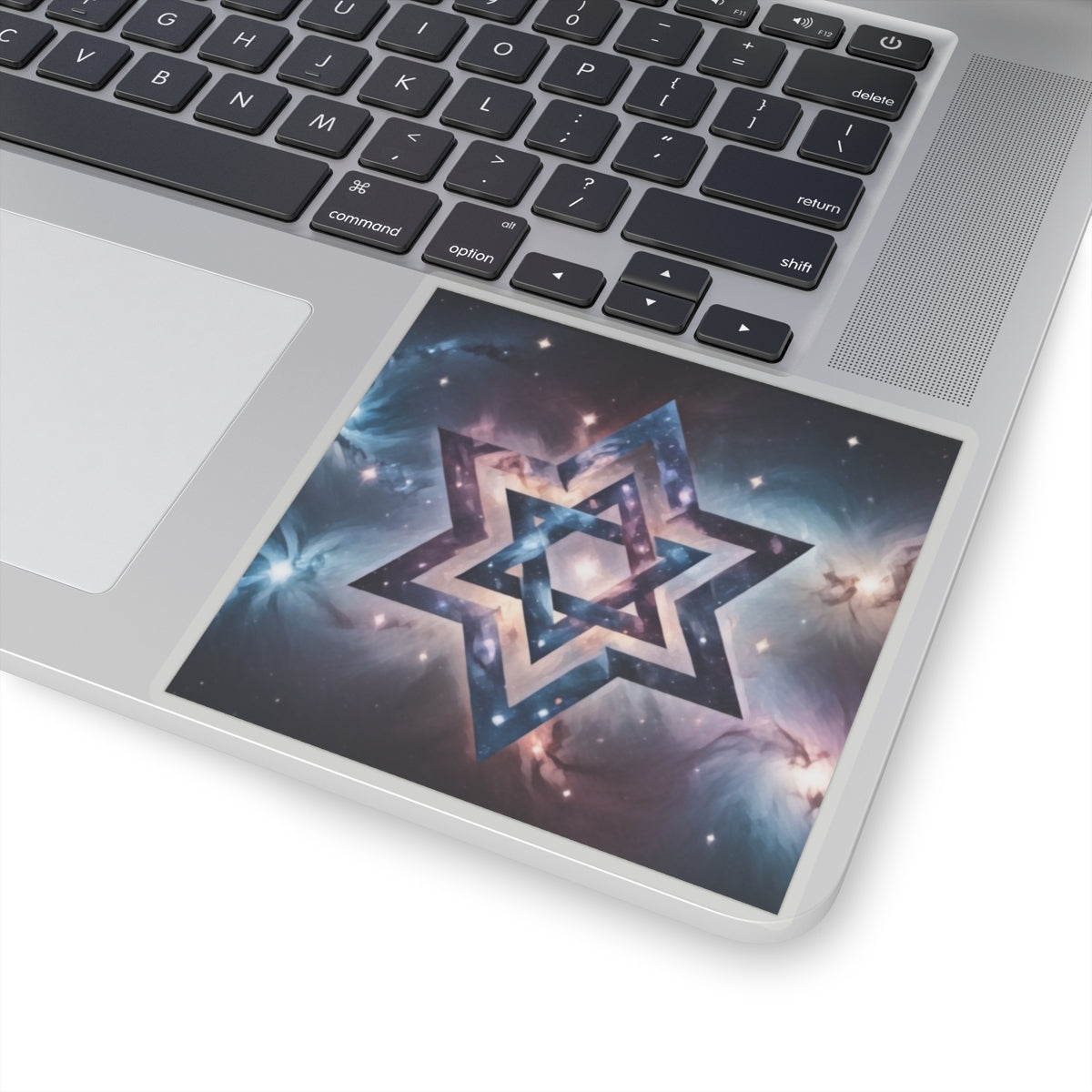 Sticker - Cosmic Star of David Art Print