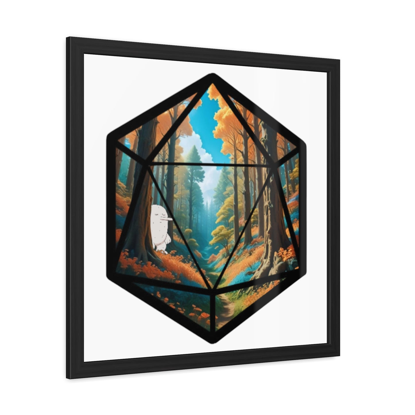 Fantasy Poster - Trylla's Enchanted Path Framed Poster