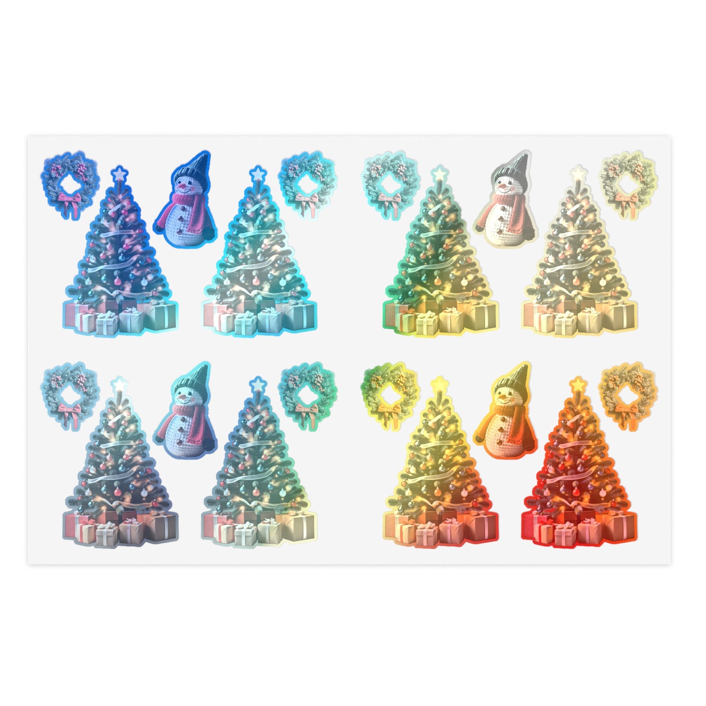 Sticker Sheets - Holiday Art Prints Collection