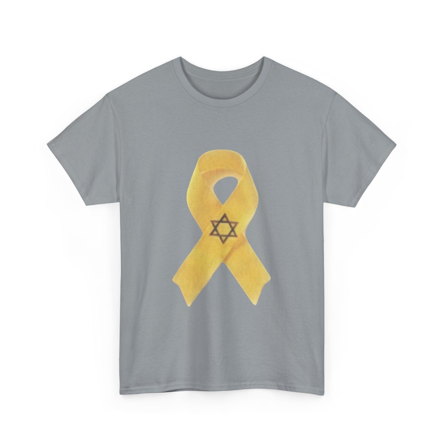 T-Shirt Yellow Awareness Ribbon Hostages Gaza Oct 7, 2023