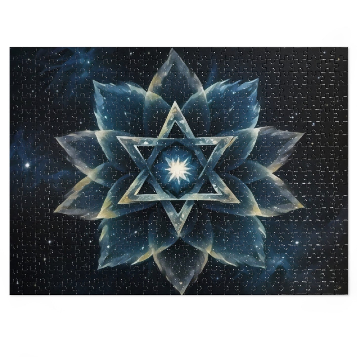 Jigsaw Puzzle Celestial Bloom Art Astral Harmony 1000-Piece