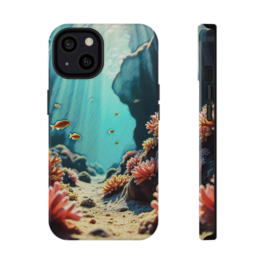 Phone Cases - &quot;Hidden Oasis&quot; Original Artwork Chaia Malana Beach