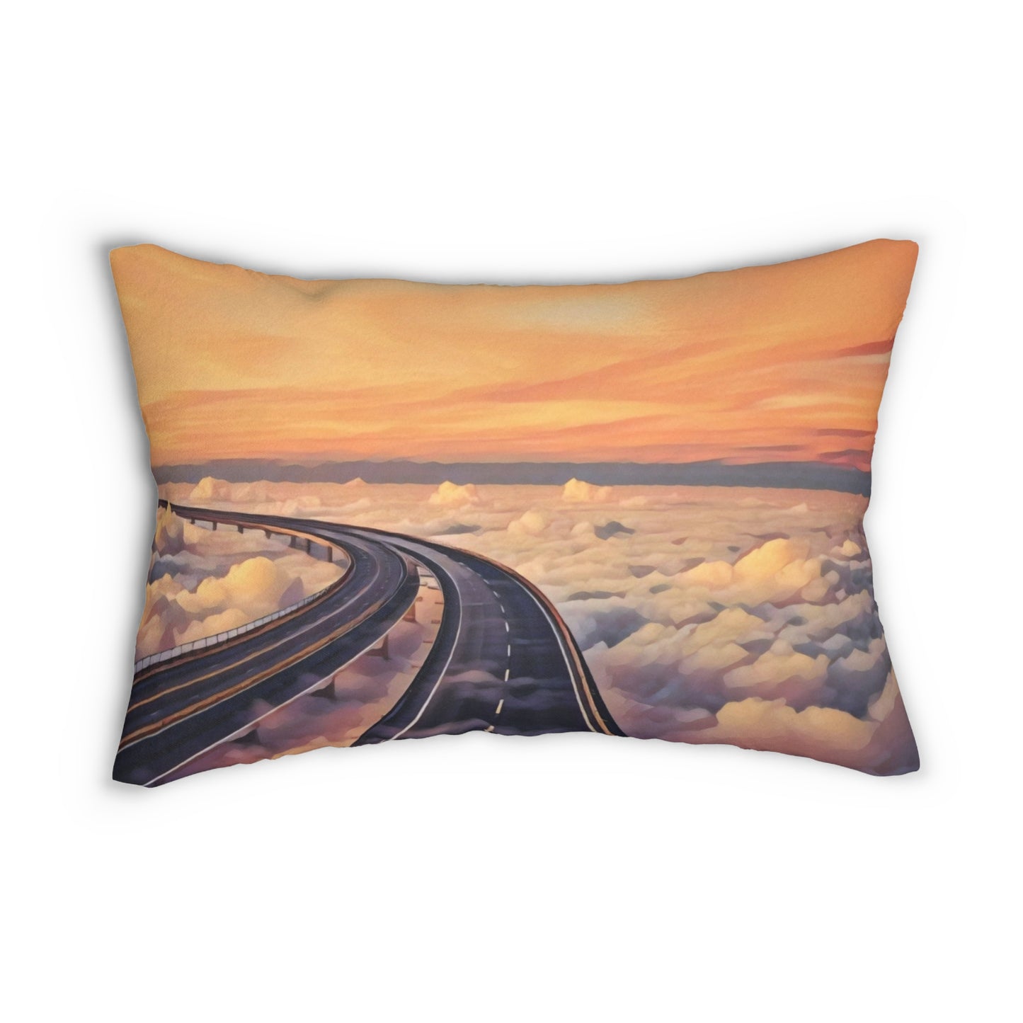 Lumbar Pillow - "Pathway to the Heavens" Art Print