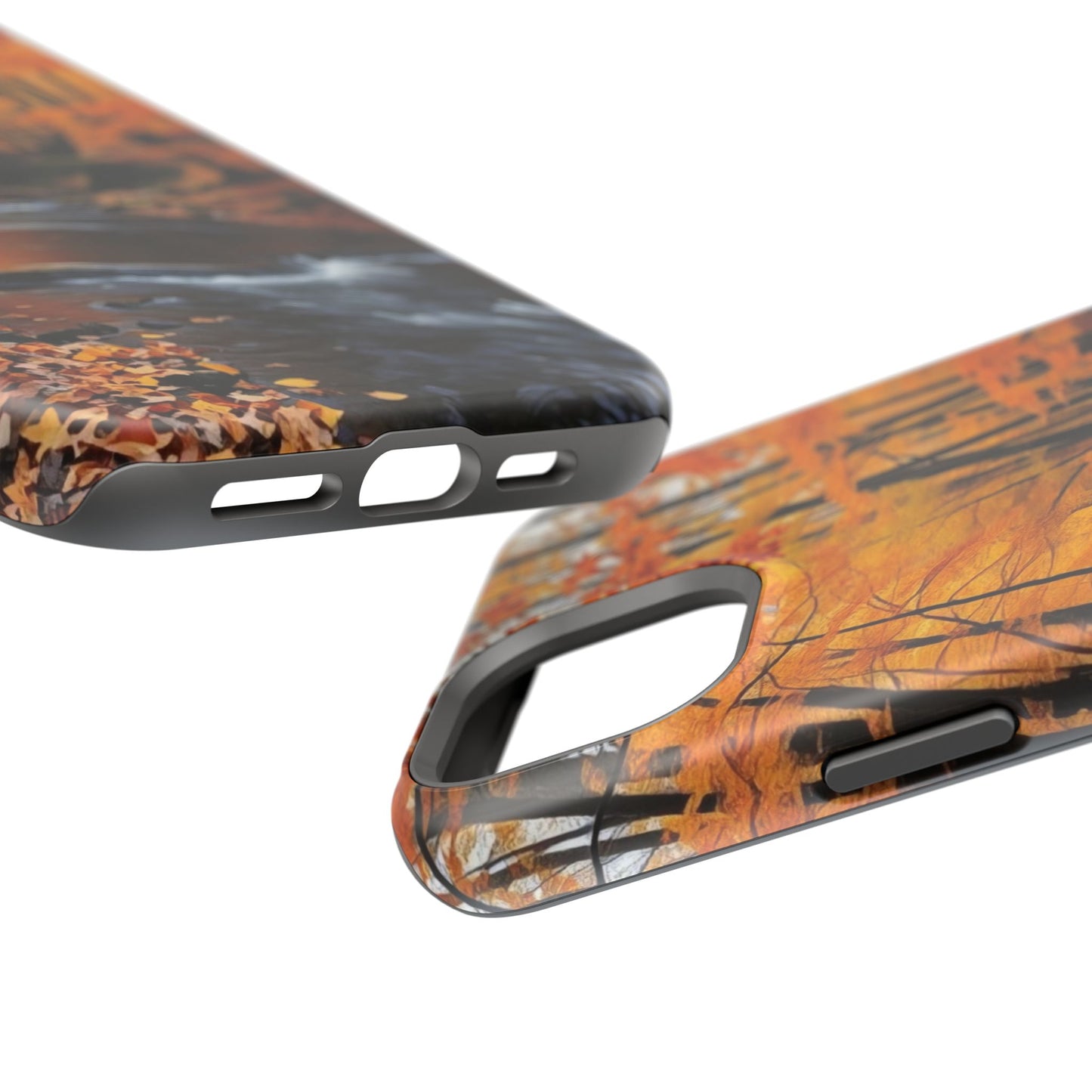 Phone Cases - Whispers of Autumn's Flow by Chaia Malana