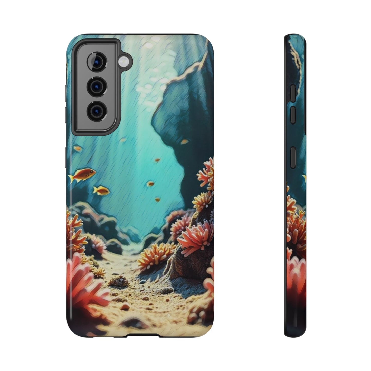 Phone Cases - &quot;Hidden Oasis&quot; Original Artwork Chaia Malana Beach