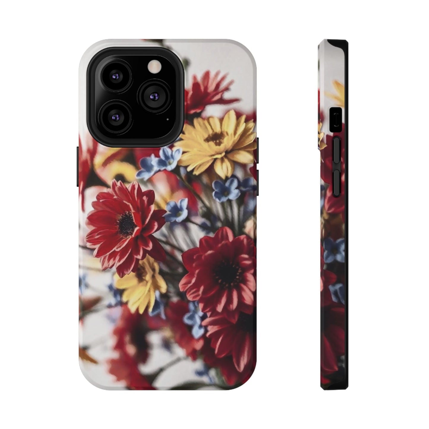 Phone Cases - Bouquet of Flowers Art Impact-Resistant Cover